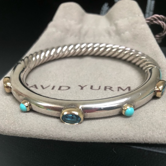 David Yurman Jewelry - 🔴Authentic DAVID YURMAN Multi-stone Bangle♥️